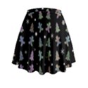 Ginger cookies Christmas pattern Mini Flare Skirt View2