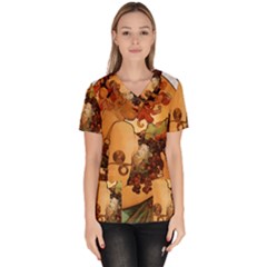 Alfons Mucha   Fruit Scrub Top