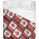 Canadian Flag Motif Pattern Duvet Cover (California King Size) View1