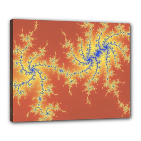 Fractals Canvas 20  X 16  by NouveauDesign