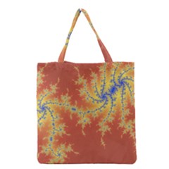 Fractals Grocery Tote Bag by NouveauDesign