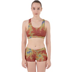 Fractals Work It Out Sports Bra Set