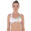 Wreaths Sexy Flower Star Leaf Rose Sunflower Bird Summer Got No Strings Sports Bra View1