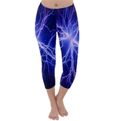 Blue Sky Light Space Capri Winter Leggings 