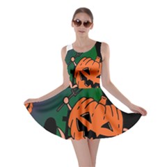 Happy Halloween Skater Dress by Mariart