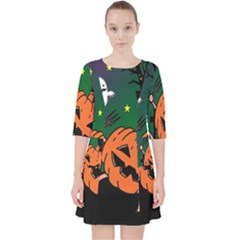 Happy Halloween Pocket Dress