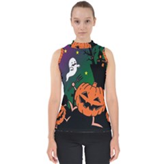 Happy Halloween Shell Top by Mariart