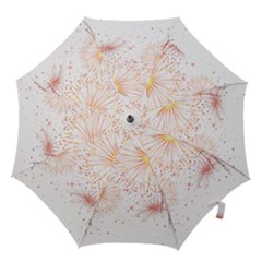 Fireworks Triangle Star Space Line Hook Handle Umbrellas (large)