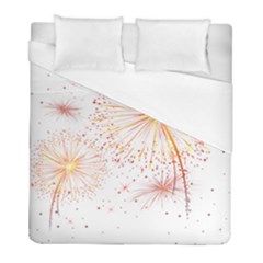 Fireworks Triangle Star Space Line Duvet Cover (full/ Double Size)