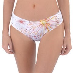 Fireworks Triangle Star Space Line Reversible Classic Bikini Bottoms