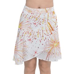 Fireworks Triangle Star Space Line Chiffon Wrap