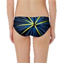 Fireworks Blue Green Black Happy New Year Classic Bikini Bottoms View2