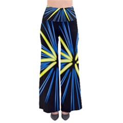 Fireworks Blue Green Black Happy New Year Pants