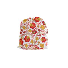 Wreaths Flower Floral Sexy Red Sunflower Star Rose Drawstring Pouches (small) 