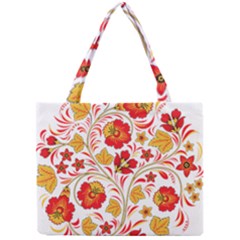 Wreaths Flower Floral Sexy Red Sunflower Star Rose Mini Tote Bag by Mariart