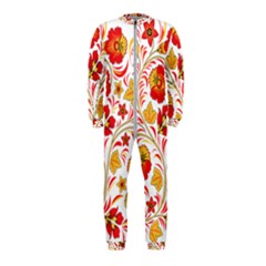 Wreaths Flower Floral Sexy Red Sunflower Star Rose Onepiece Jumpsuit (kids) by Mariart