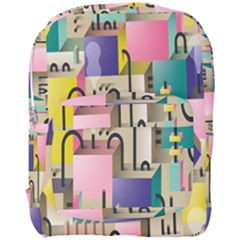 Magazine Balance Plaid Rainbow Full Print Backpack