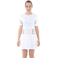 I Am Ok - Broken Sixties Short Sleeve Mini Dress