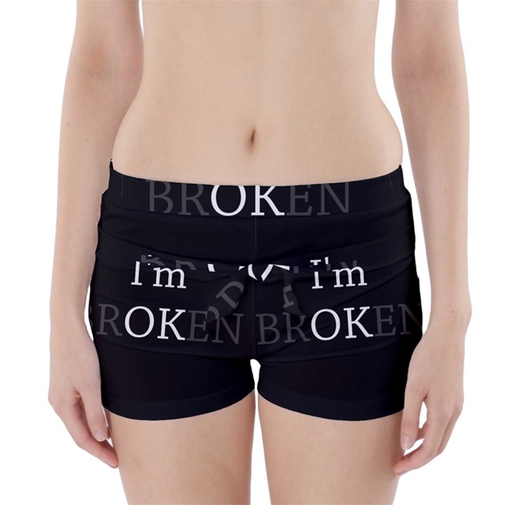 I am OK - Broken Boyleg Bikini Wrap Bottoms