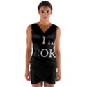 I am OK - Broken Wrap Front Bodycon Dress View1