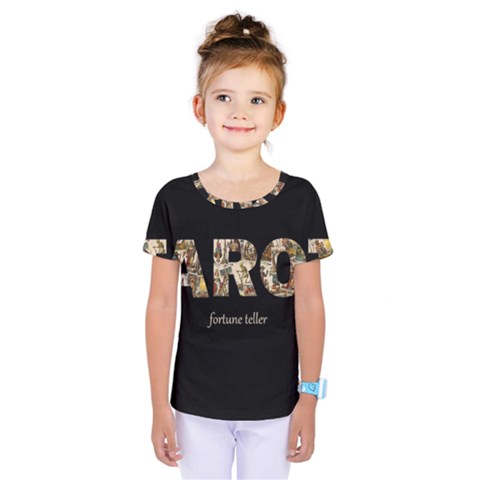 Tarot Fortune Teller Kids  One Piece Tee by Valentinaart