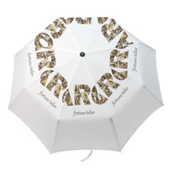 Tarot Fortune Teller Folding Umbrellas by Valentinaart