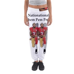 National Anthem Protest Women s Jogger Sweatpants by Valentinaart