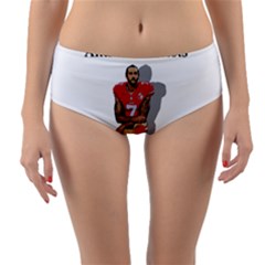 National Anthem Protest Reversible Mid-waist Bikini Bottoms