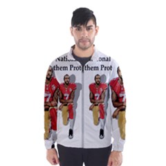 National Anthem Protest Wind Breaker (men) by Valentinaart