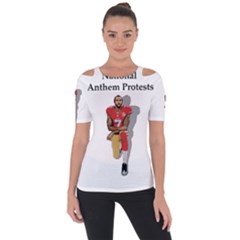 National Anthem Protest Short Sleeve Top by Valentinaart