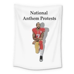 National Anthem Protest Medium Tapestry by Valentinaart