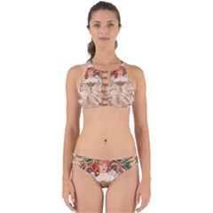 Alfons Mucha   F  Champenois Imprimeur ¨|diteur Perfectly Cut Out Bikini Set