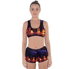 Awaiting Halloween Night Racerback Boyleg Bikini Set