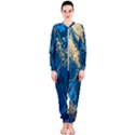 ocean blue gold marble OnePiece Jumpsuit (Ladies)  View1