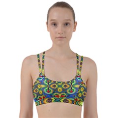 L ooera In Lyrical Abstraction Line Them Up Sports Bra