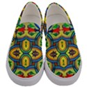 L Ooera in Lyrical Abstraction Men s Canvas Slip Ons View1