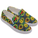 L Ooera in Lyrical Abstraction Men s Canvas Slip Ons View3