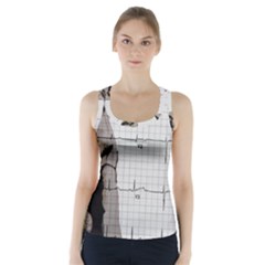 Dali s Heart Beat Racer Back Sports Top