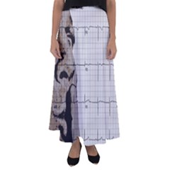 Dali s Heart Beat Flared Maxi Skirt