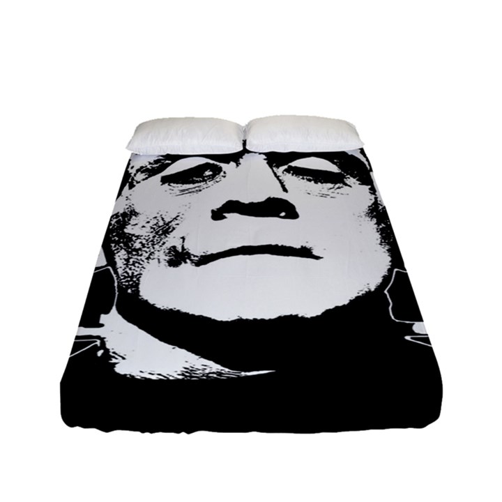 Frankenstein s monster Halloween Fitted Sheet (Full/ Double Size)