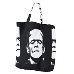 Frankenstein s Monster Halloween Giant Grocery Zipper Tote