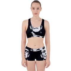 Frankenstein s Monster Halloween Work It Out Sports Bra Set