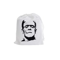 Frankenstein s Monster Halloween Drawstring Pouches (medium)  by Valentinaart