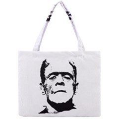 Frankenstein s Monster Halloween Mini Tote Bag by Valentinaart