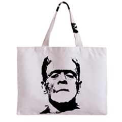 Frankenstein s Monster Halloween Zipper Mini Tote Bag by Valentinaart