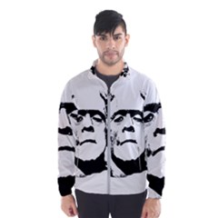 Frankenstein s Monster Halloween Wind Breaker (men) by Valentinaart