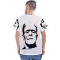 Frankenstein s monster Halloween Men s V-Neck Scrub Top View2