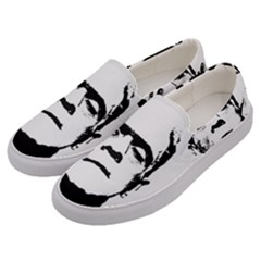 Frankenstein s Monster Halloween Men s Canvas Slip Ons