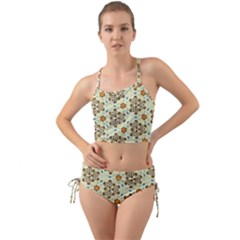 Stars And Other Shapes Pattern                                Mini Tank Bikini Set by LalyLauraFLM