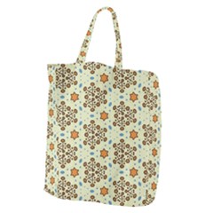 Stars And Other Shapes Pattern                           Giant Grocery Zipper Tote	$10